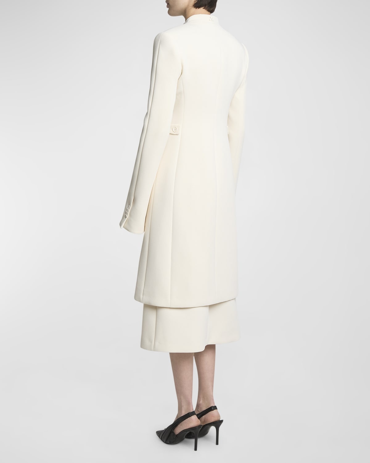 Officer Heritage Crepe Coat - 4