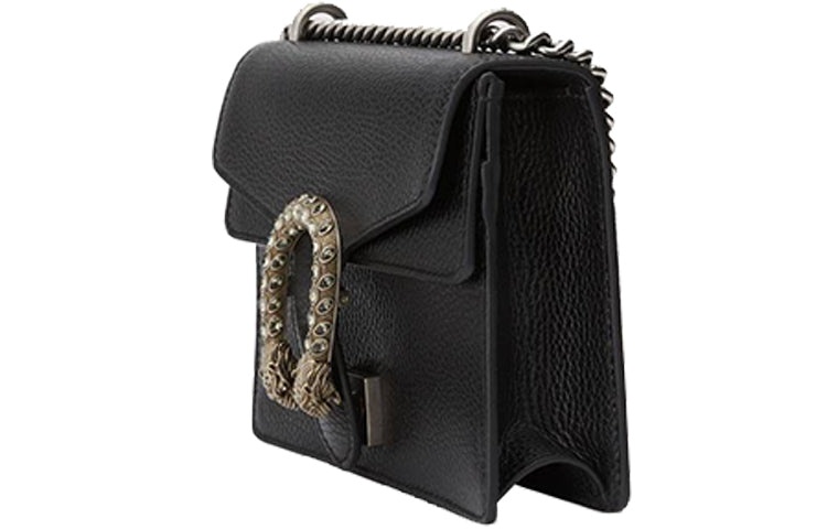(WMNS) Gucci Dionysus Leather Mini Handbag Black 421970-CAOGN-8176 - 3