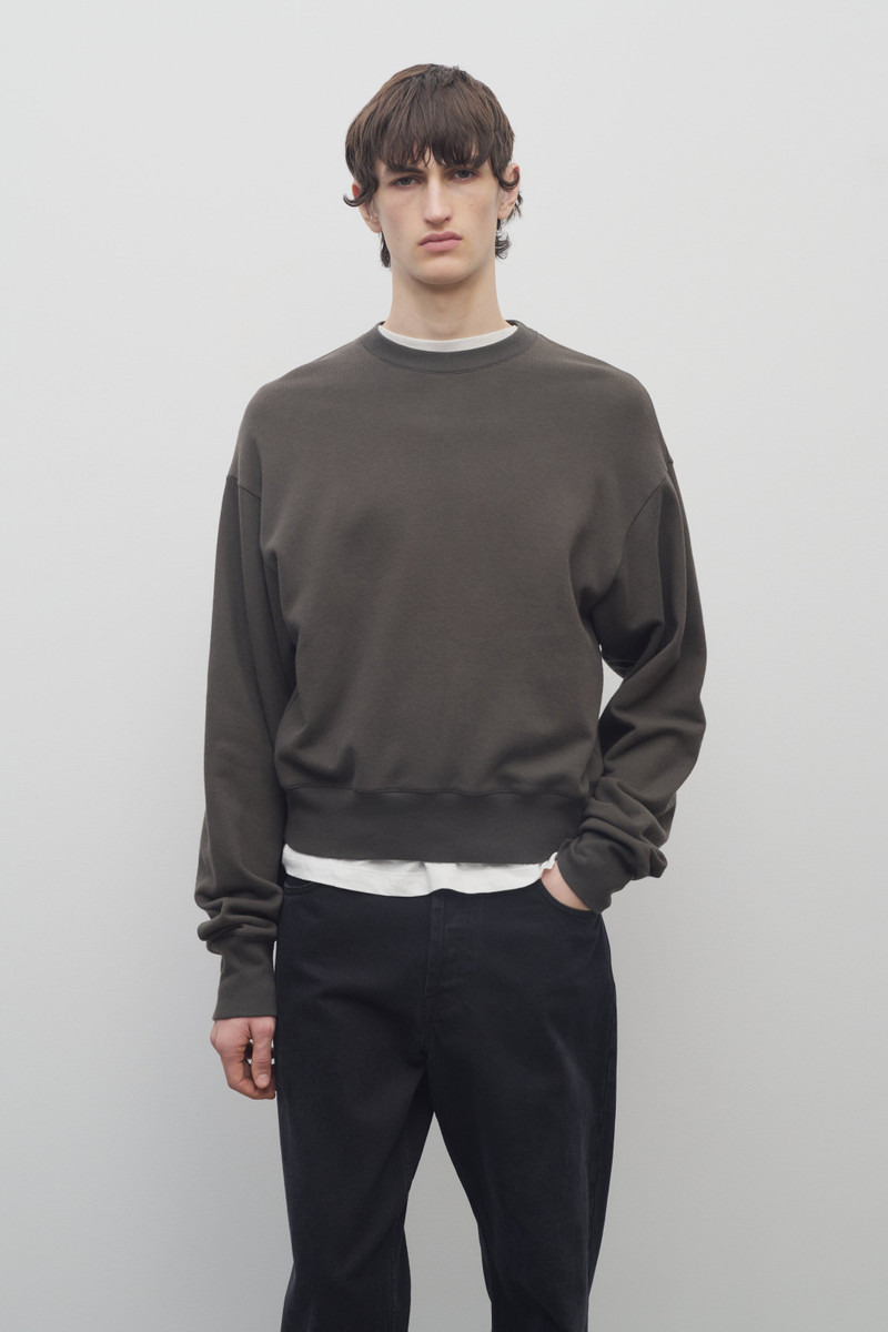 Saston Sweatshirt in Cotton and Cashmere 3