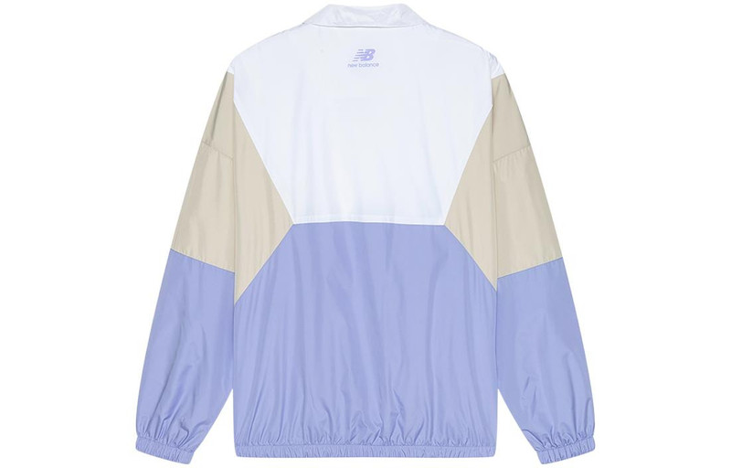 New Balance New Balance Sport Woven Jacket 'White Purple Beige' 5AC17123-DV outlook
