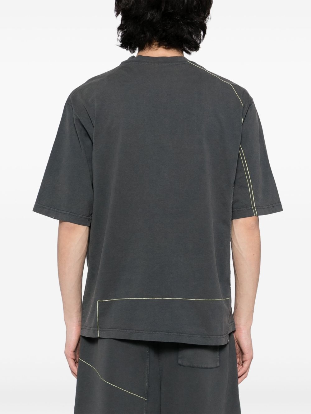 logo-print T-shirt - 3