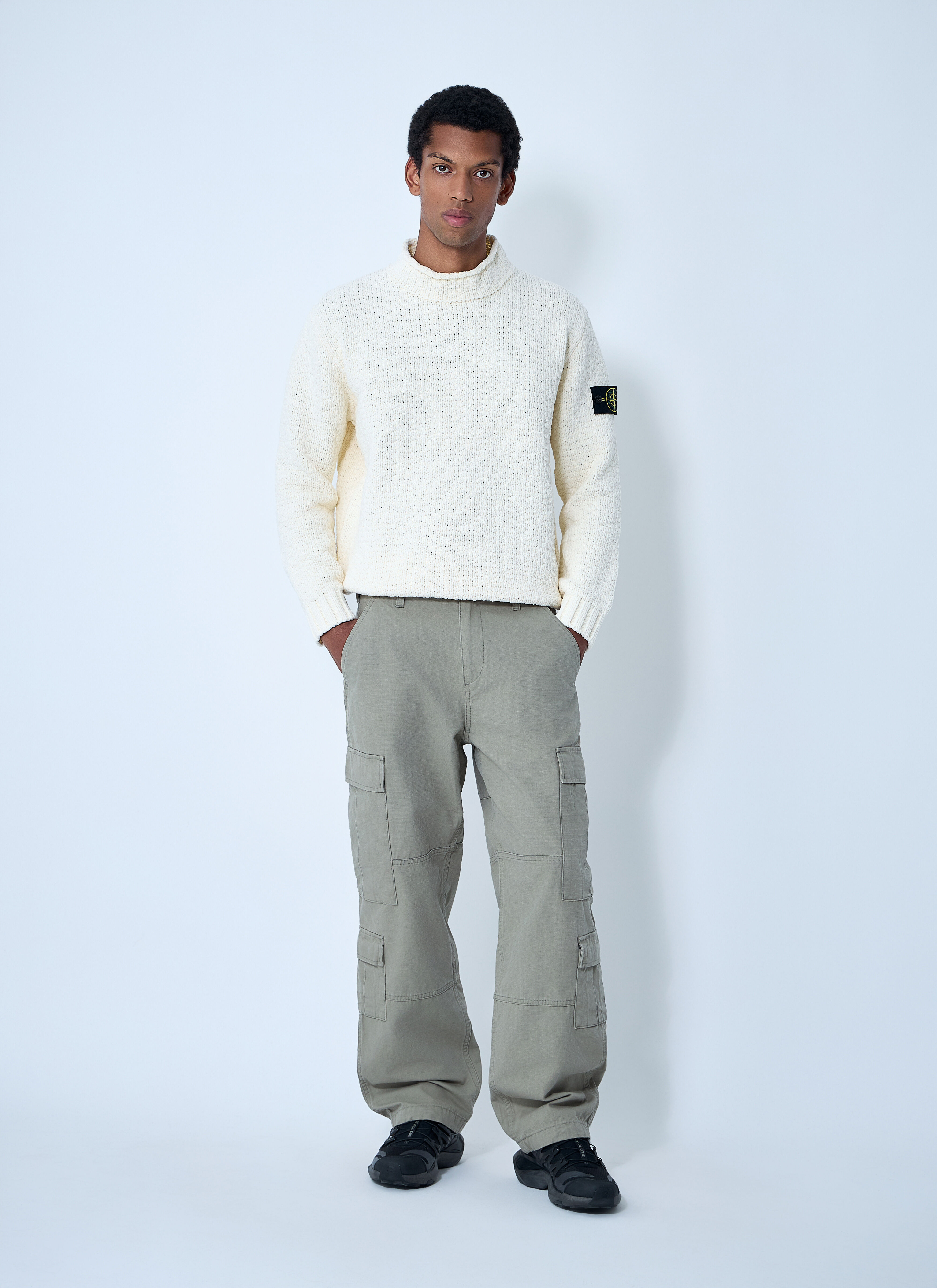 Chenille Cotton Sweater - 2