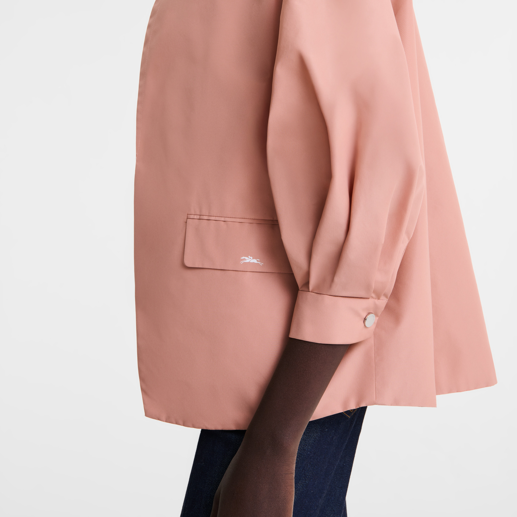 Kimono jacket Pink Tea - Technical taffeta - 5