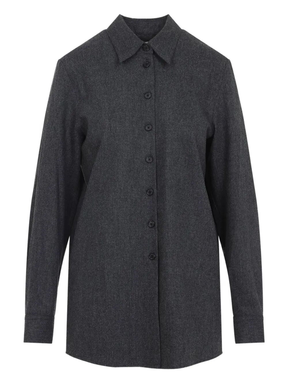 Introducing the 'AURYN' TOP by KHAITE, a stunning piece in the shirt category that embodies refined  - 1
