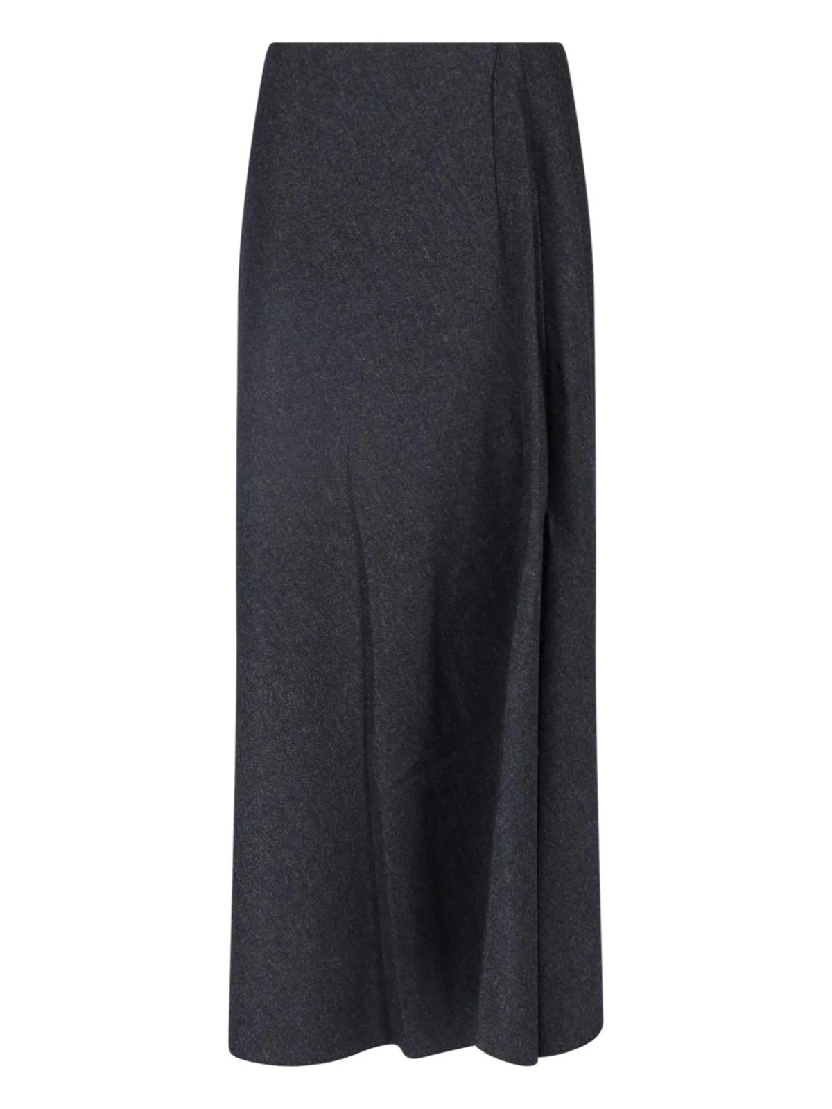 MIDI SKIRT IN VIRGIN WOOL - 1