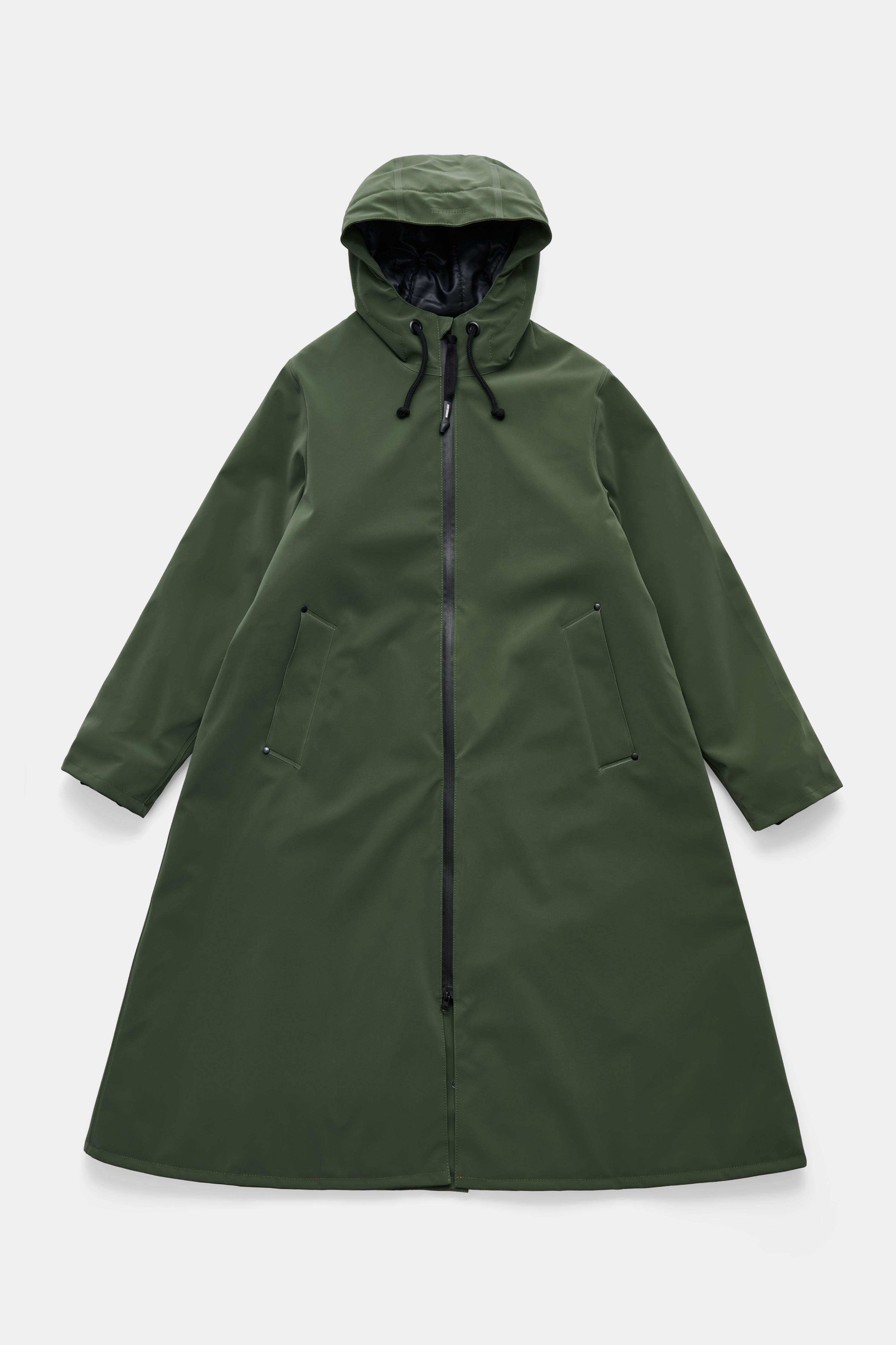 Mosebacke Long Matte Winter Coat Green - 5