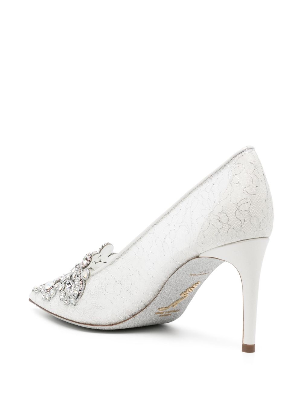 Veneziana 65mm crystal pumps - 3