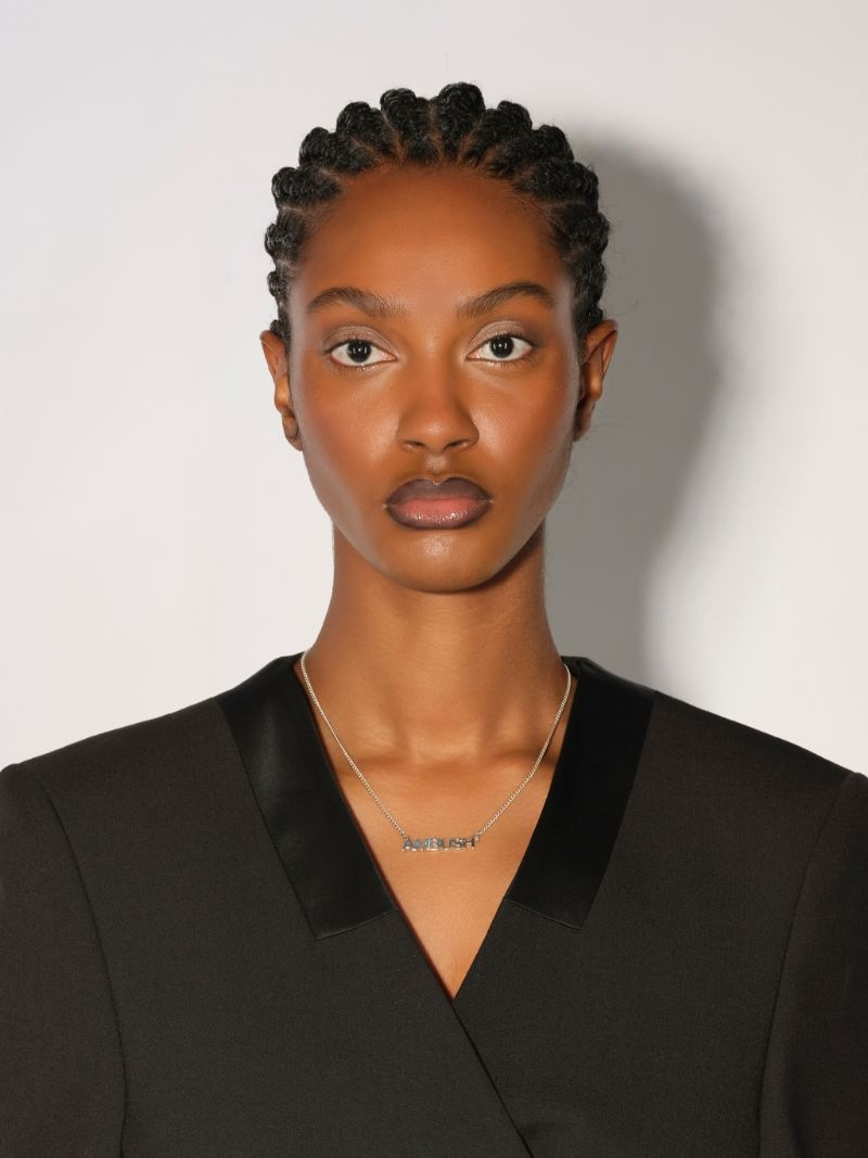 AMBUSH NAMEPLATE NECKLACE 2