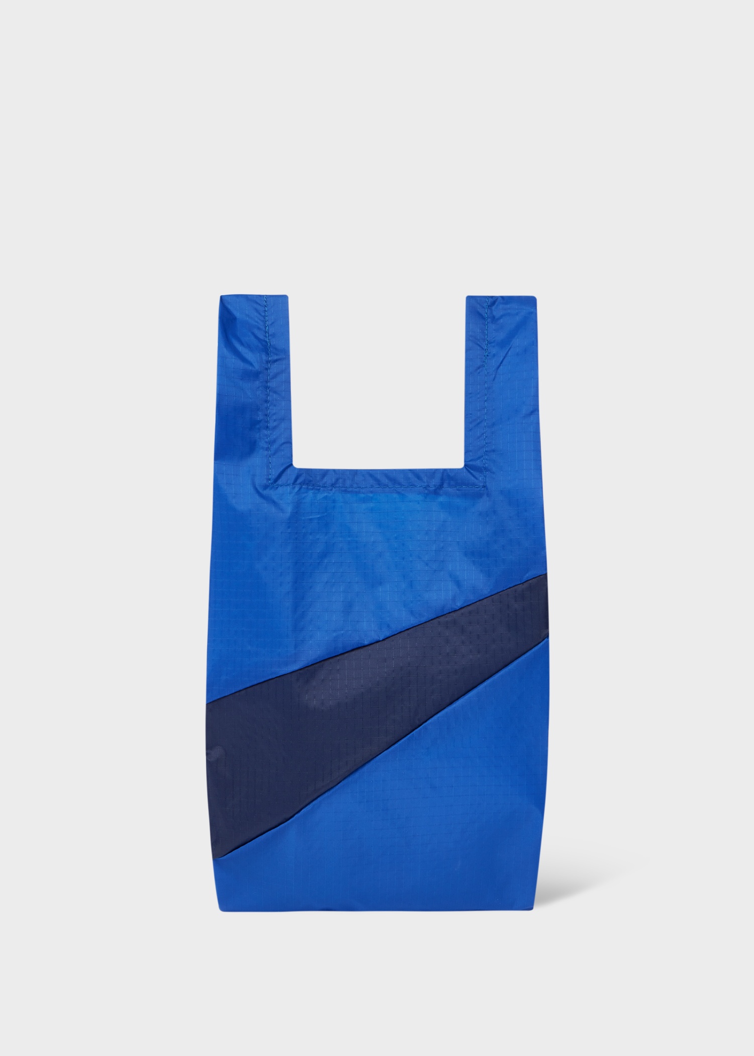 Blue & Navy 'The New Shopping Bag' by Susan Bijl - Small - 1