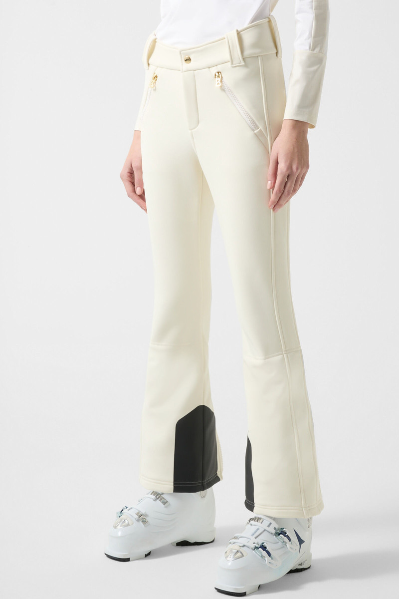 Hazel Softshell ski pants in Off-white 1