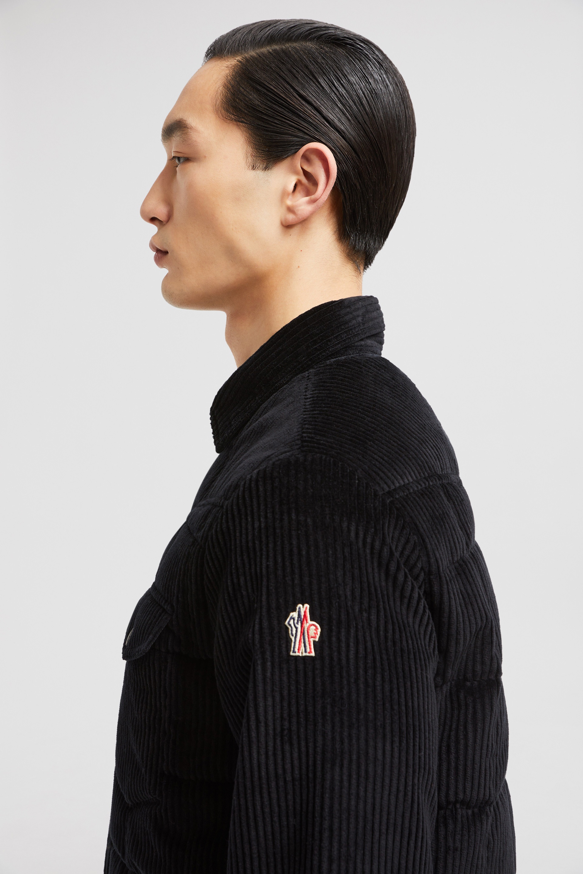 Gelt Corduroy Down Shirt Jacket - 4