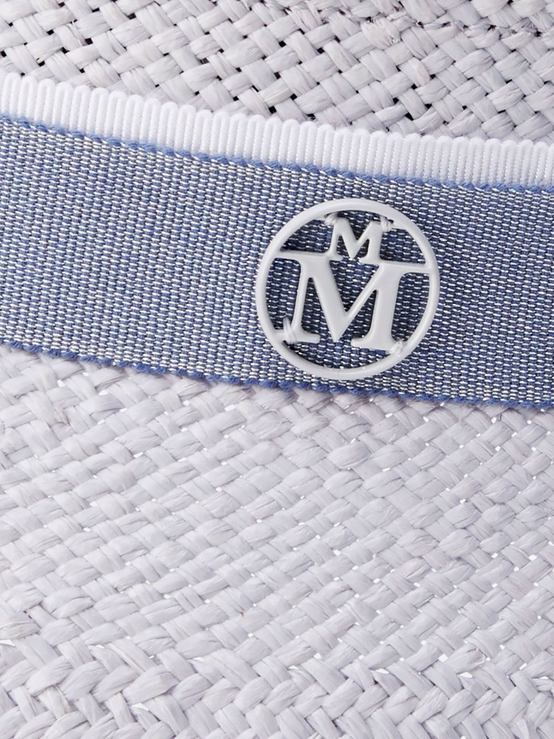 MAISON MICHEL Penny logo visor outlook