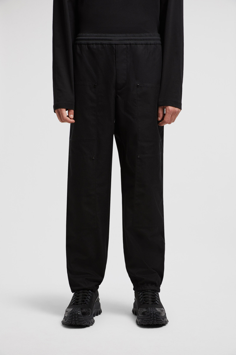 Embroidered Logo Cotton Jogging Pants 3