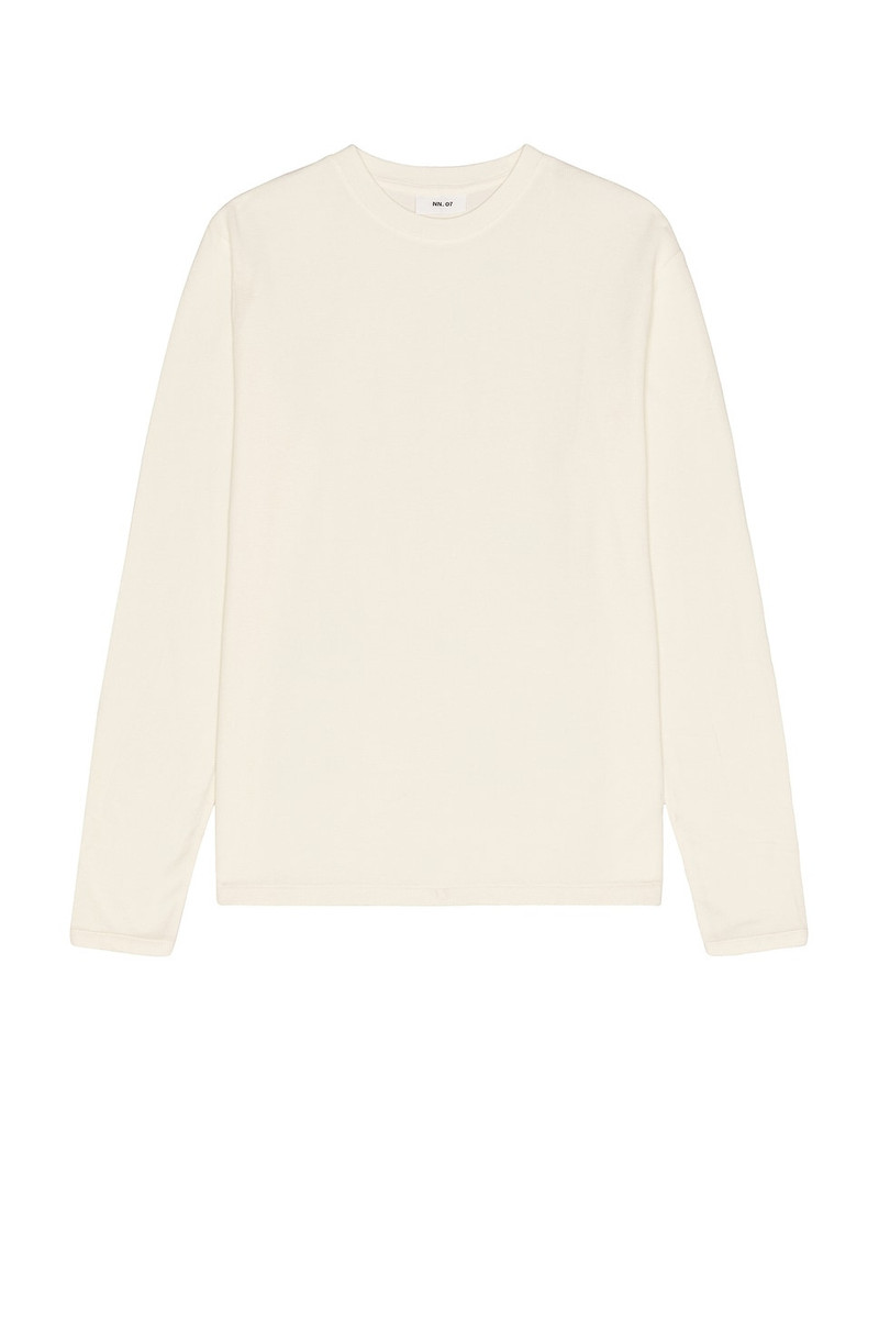 NN07 Clive Waffle Knit Tee 3323 outlook