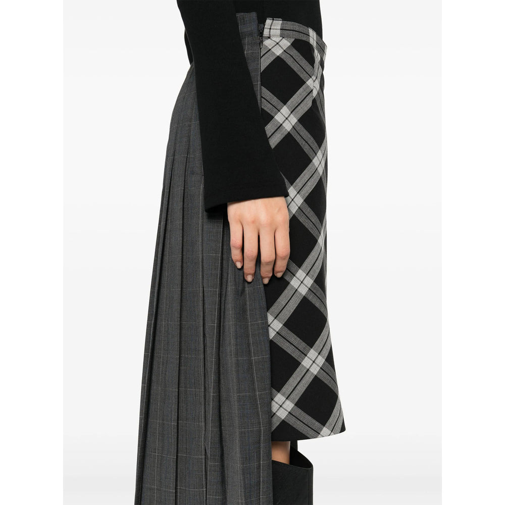 Balenciaga Grey Skirts - Pleated Skirts Women - 5