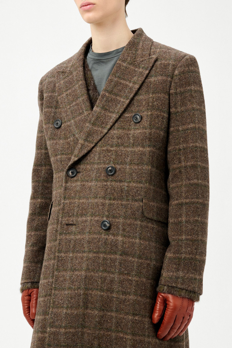 Our Legacy Whale Coat Dorf Check Boiled Alp Wool 3