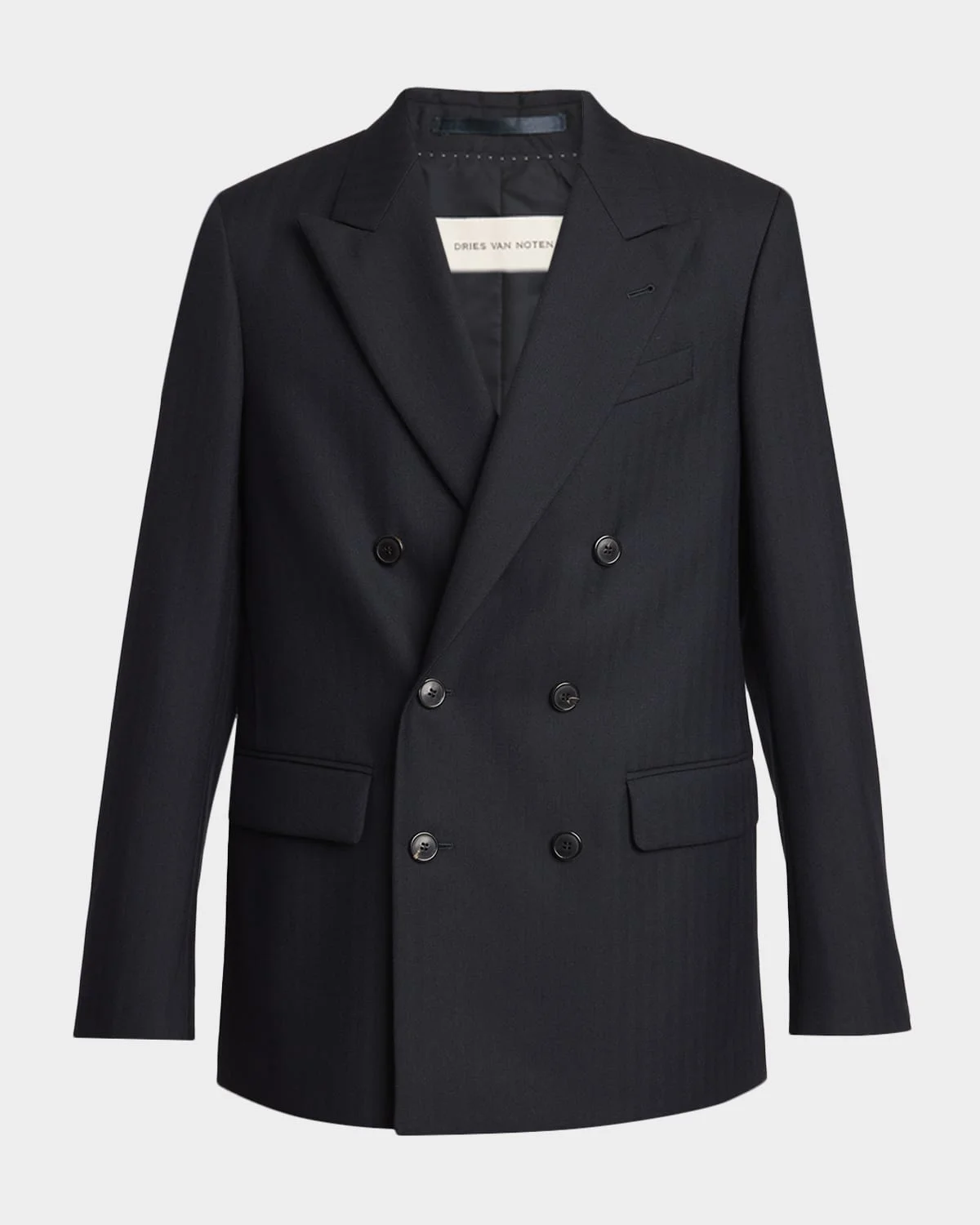 Men's Buforden Double-Breasted Wool Jacket - 1