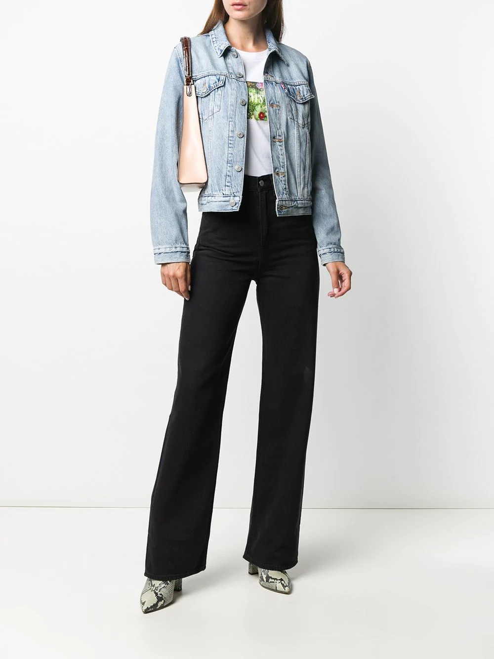 straight-leg cropped jeans - 2