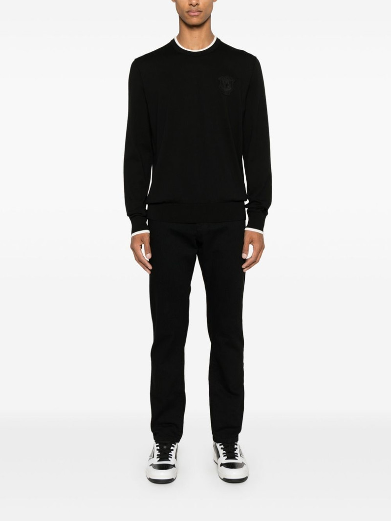 Dolce & Gabbana logo-embroidered sweater outlook