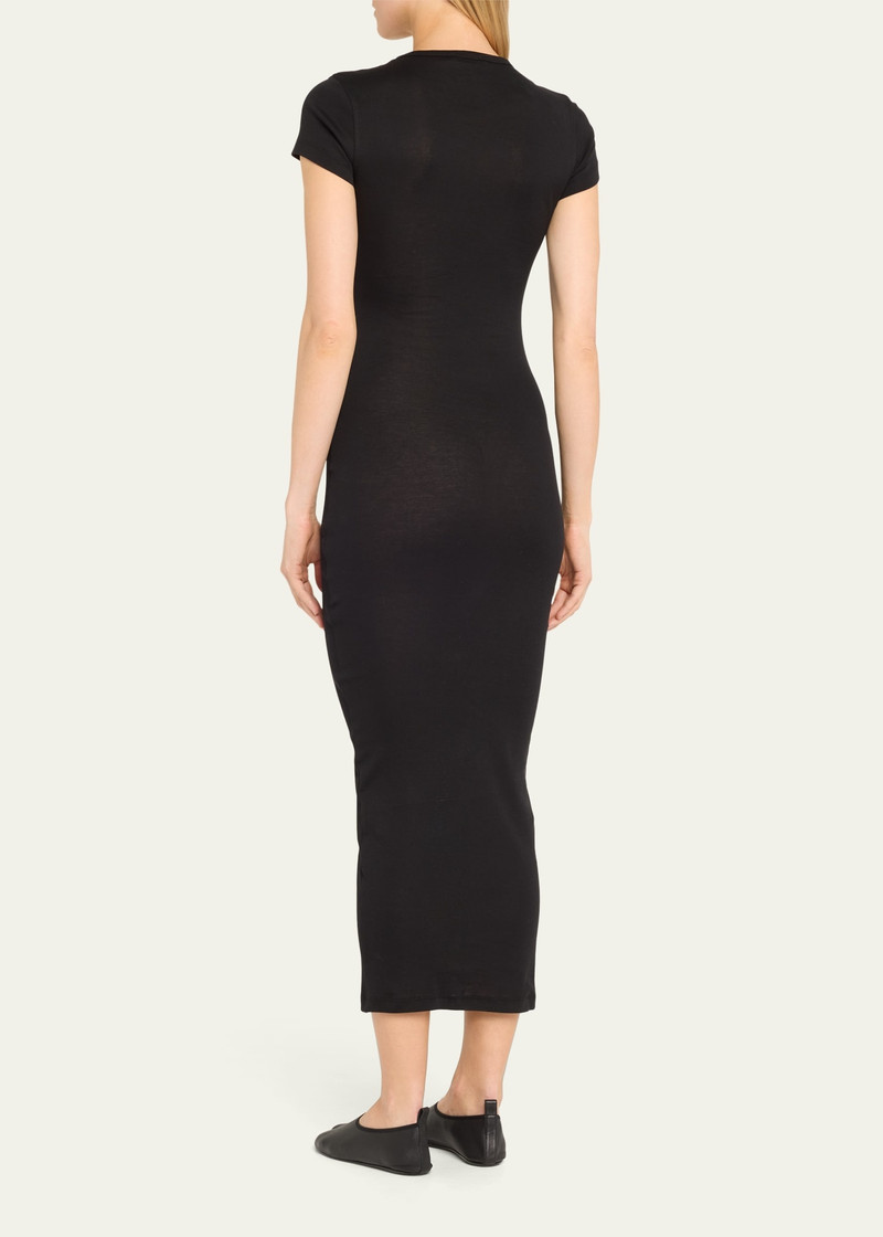 Cotton Cap-Sleeve Dress 3