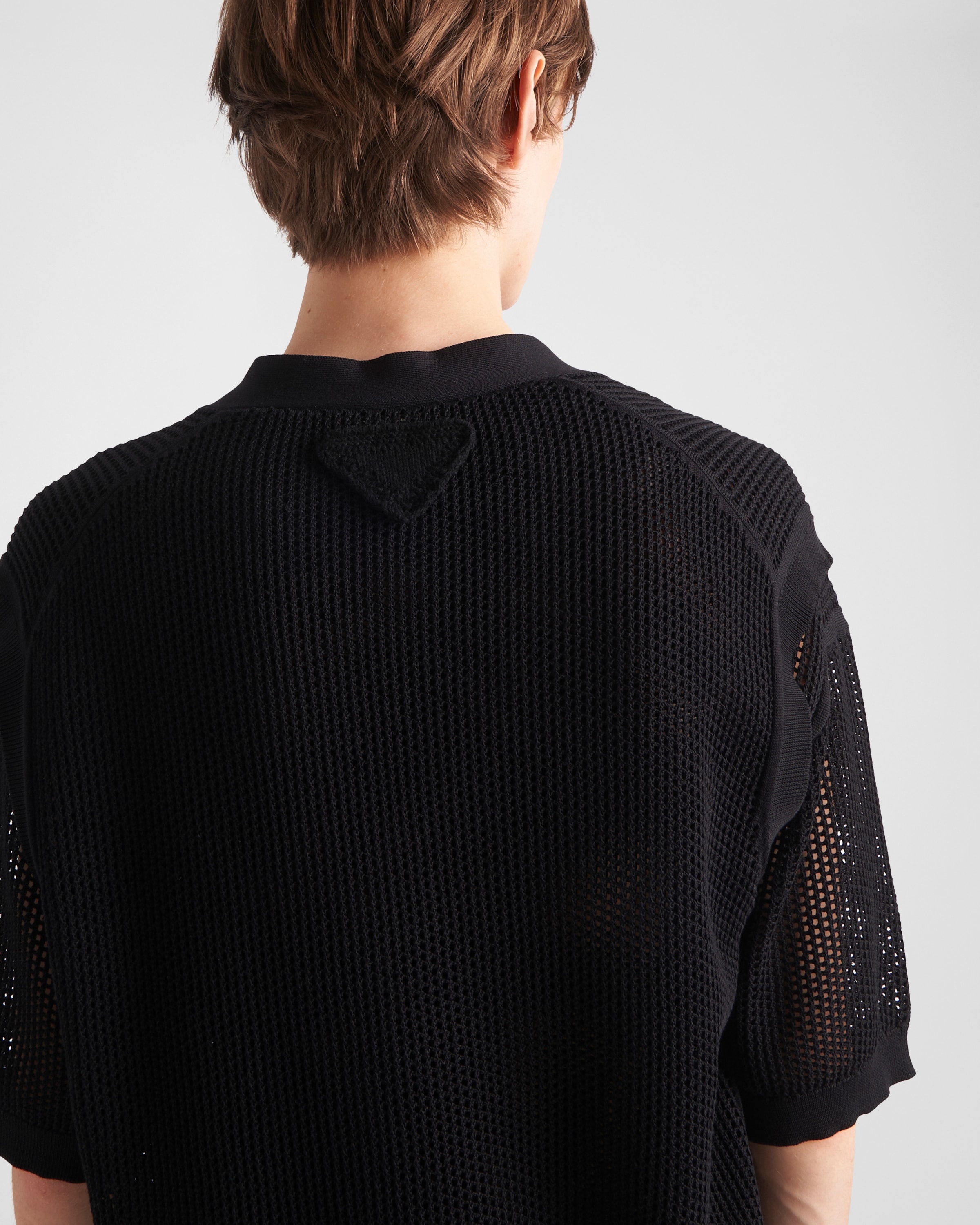 Sleeveless silk and cotton cardigan - 6