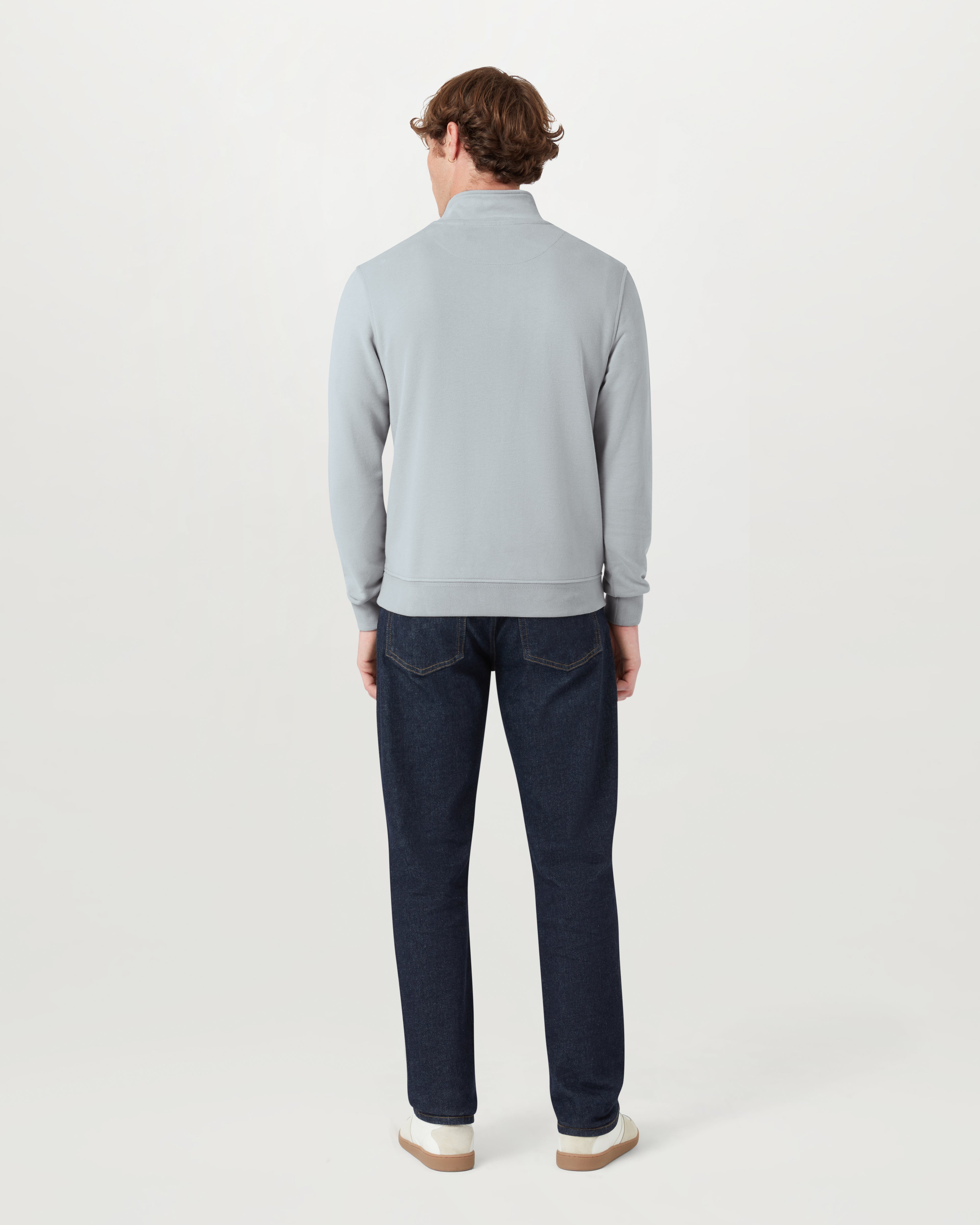 BELSTAFF QUARTER ZIP SWEATSHIRT - 5