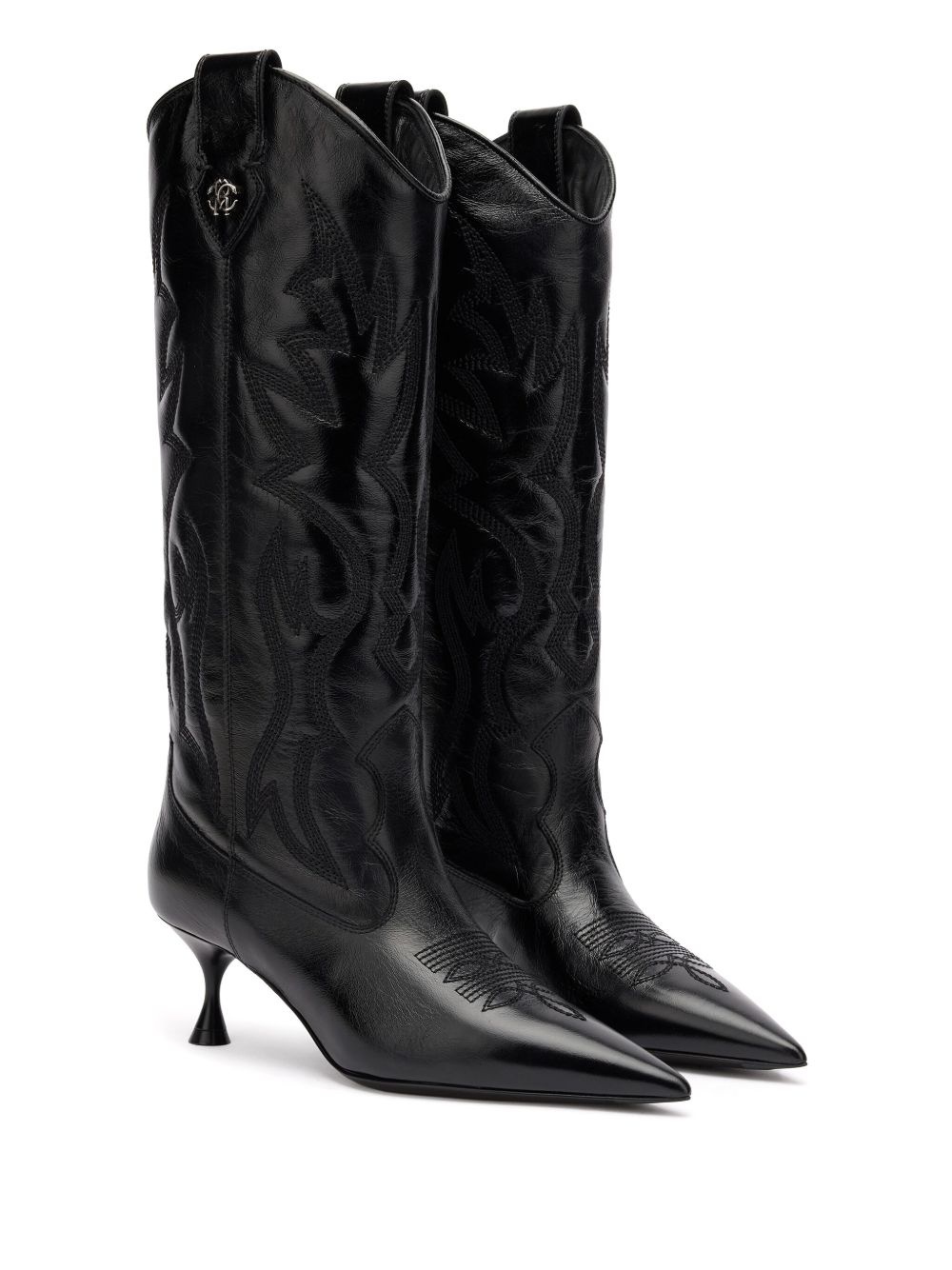40mm quilted boots - 2