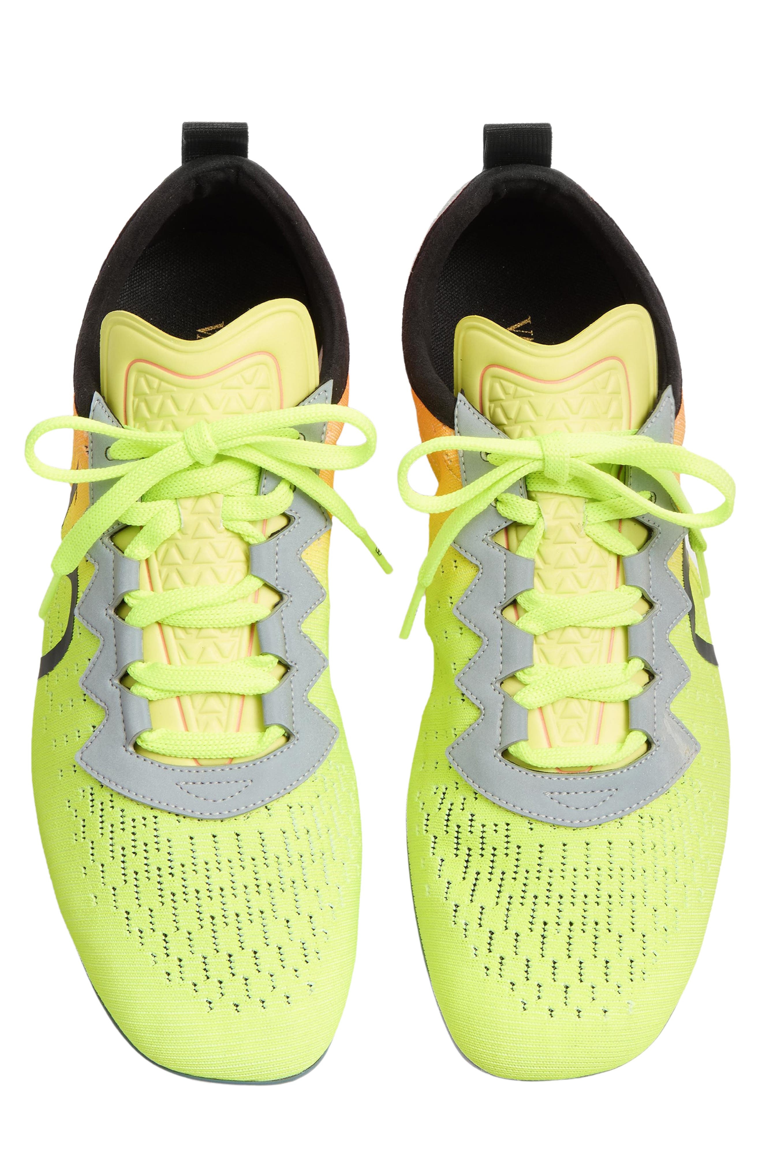 Valentino Garavani Chromathon Ombré Sneaker in Lime/Orange Fluo at Nordstrom - 5