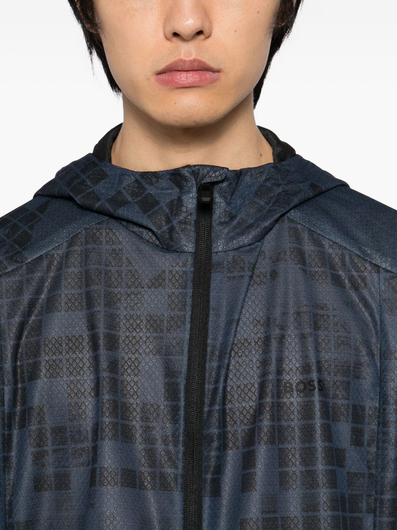 geometric-print jacket 5