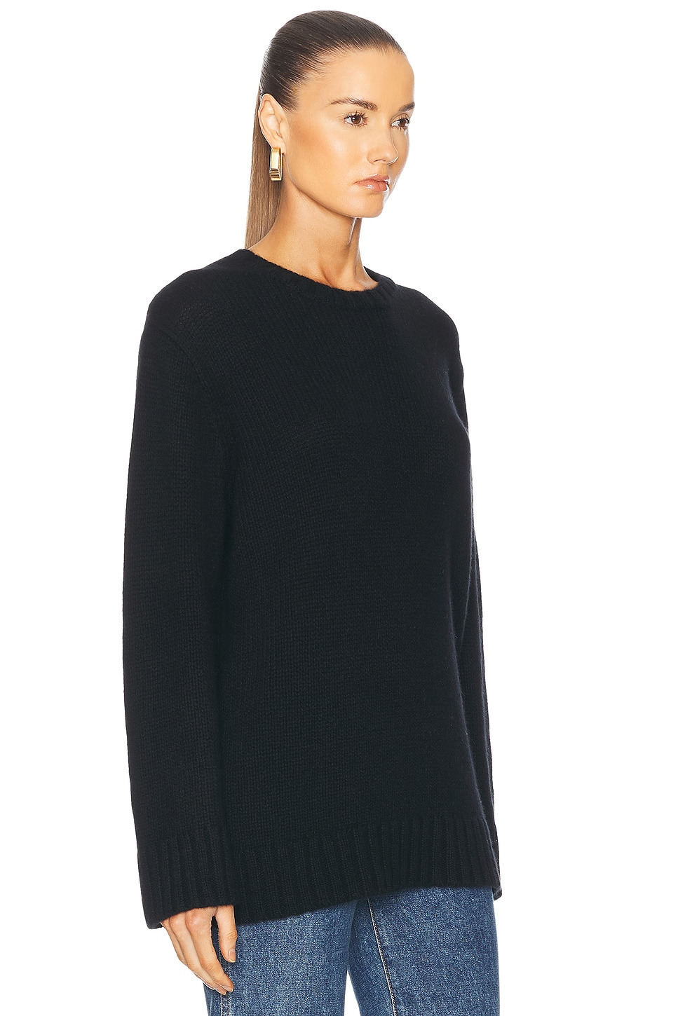 Cashmere Amelia Crewneck Sweater - 2