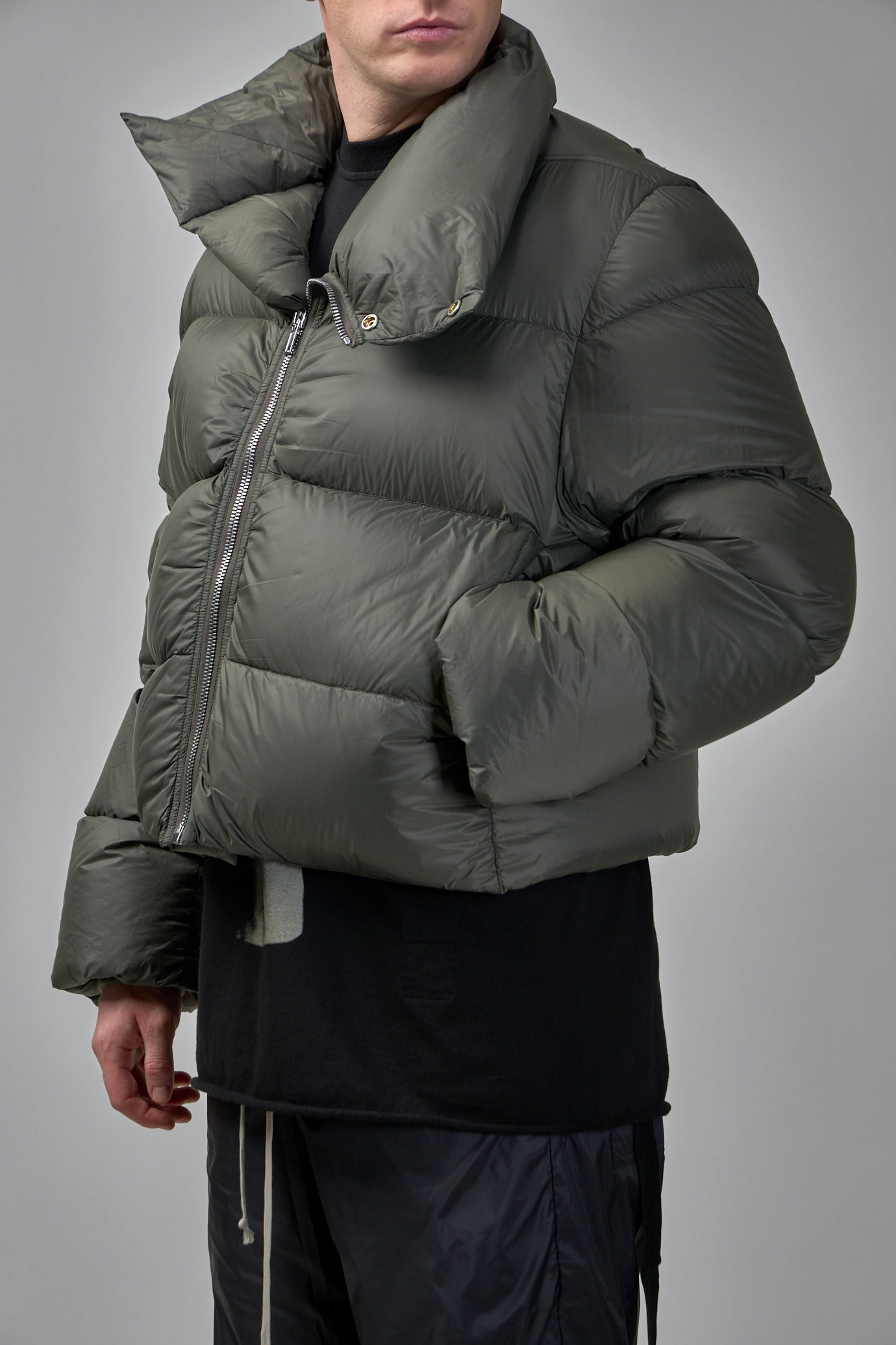 Woven Down Turtle Jacket - 4