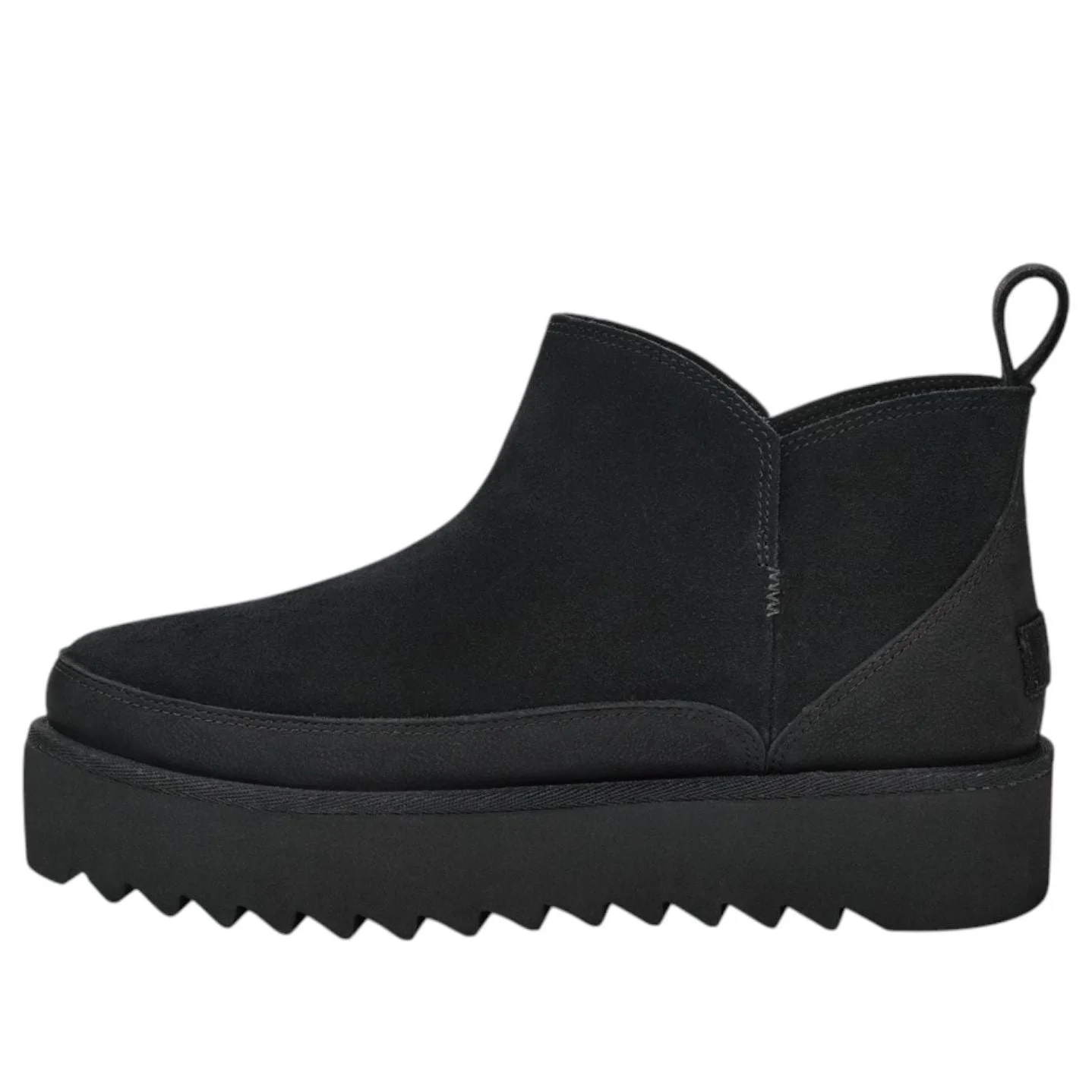 (WMNS) UGG Alina Ultra Mini Platform Boots 'Black' 1166753-BLK - 1