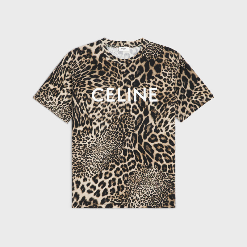 celine loose T-shirt in cotton jersey 1