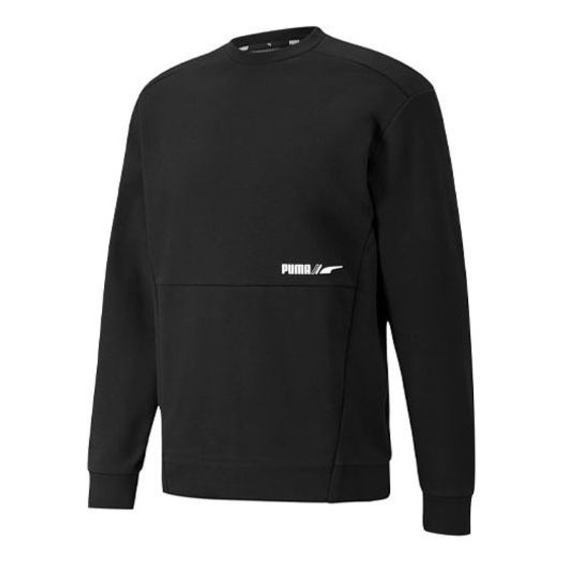 PUMA Winterized Crew Logo 'Black' 846545-01 - 1