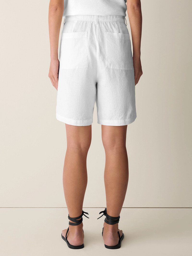 Organic Linen Shorts 4