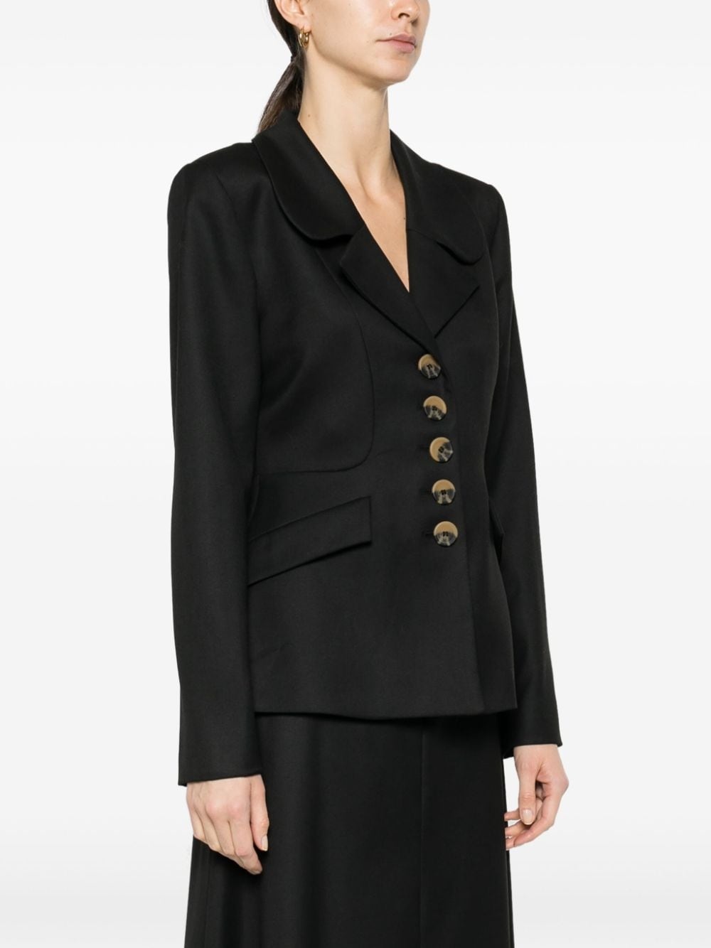 Adrienna single-breasted blazer - 3