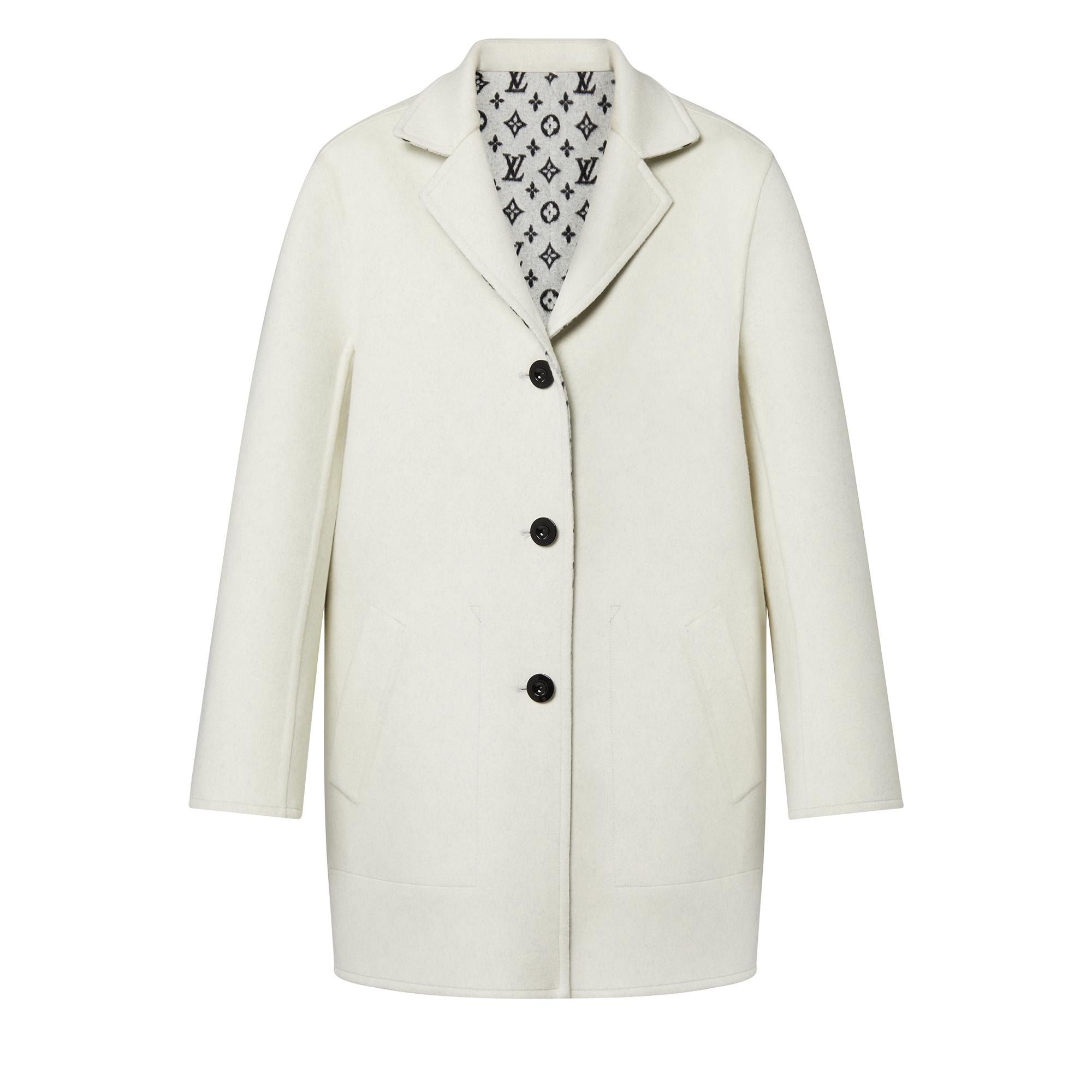 Reversible Monogram Jacquard Coat - 1