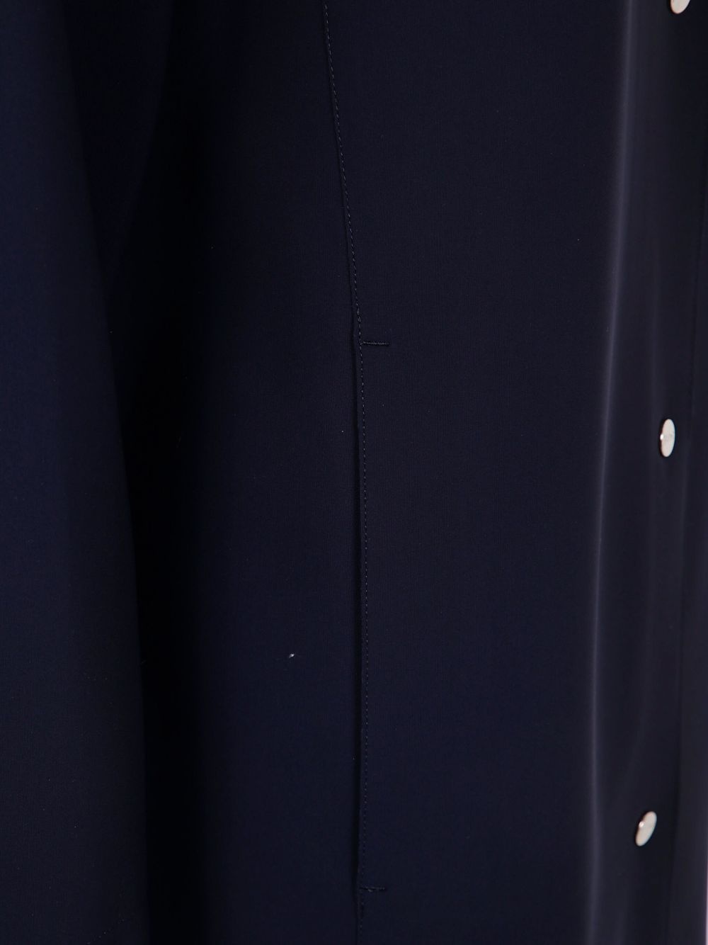band-collar buttoned coat - 3