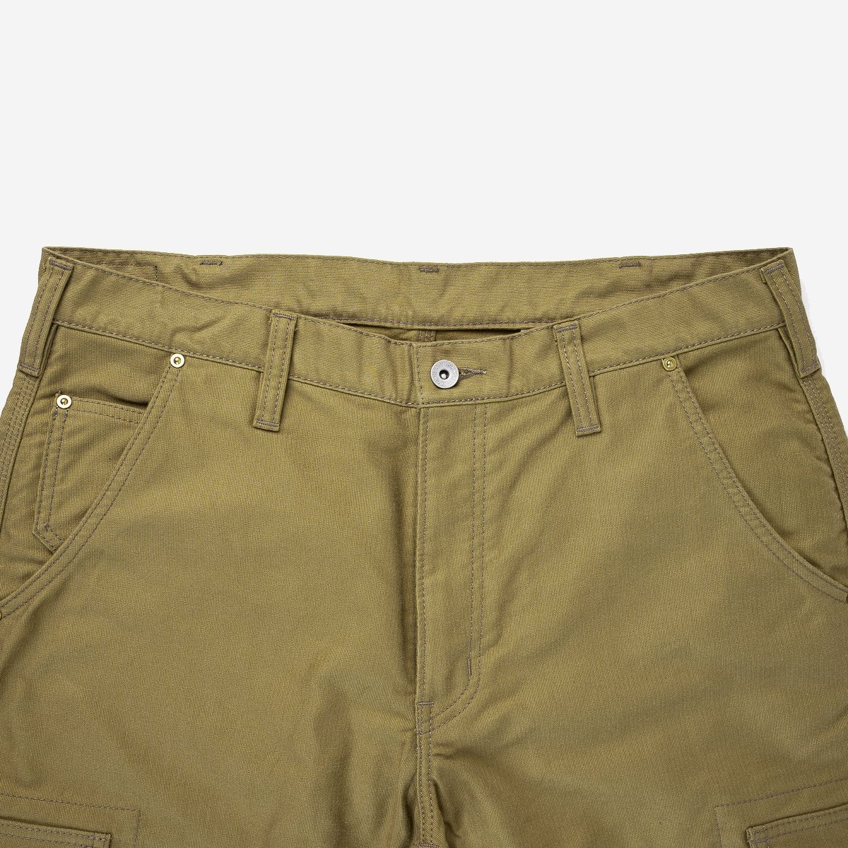IH-738-KHA Whipcord Cargo Pants - Khaki - 5