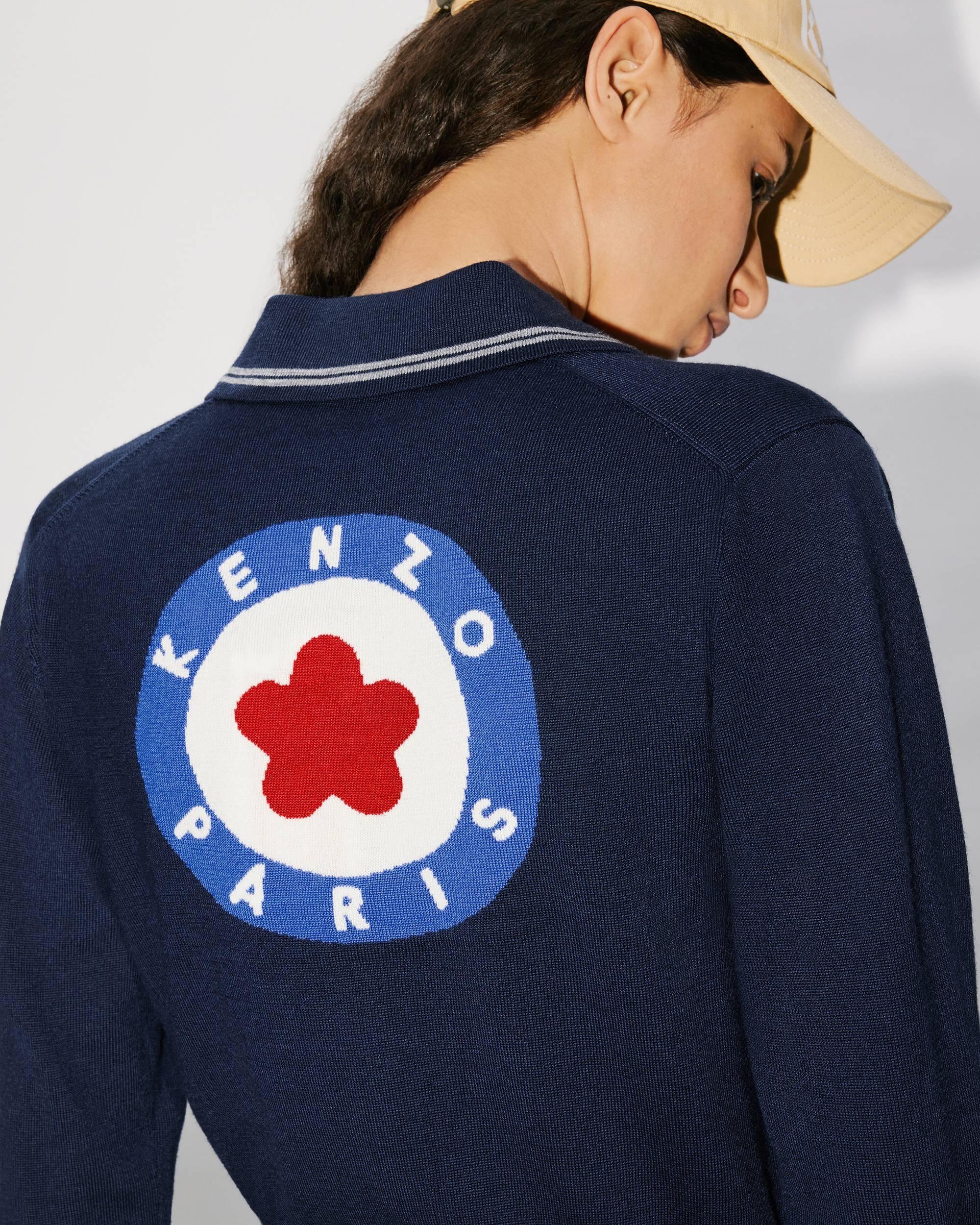 'KENZO Target' wool cardigan - 8