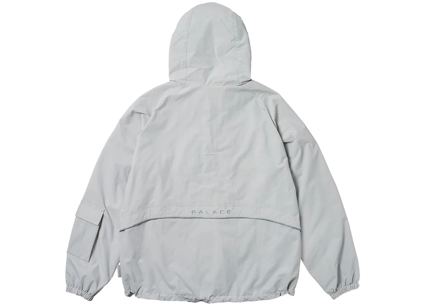 Palace Arc Shell Hooded Jacket Arctic Grey - 3