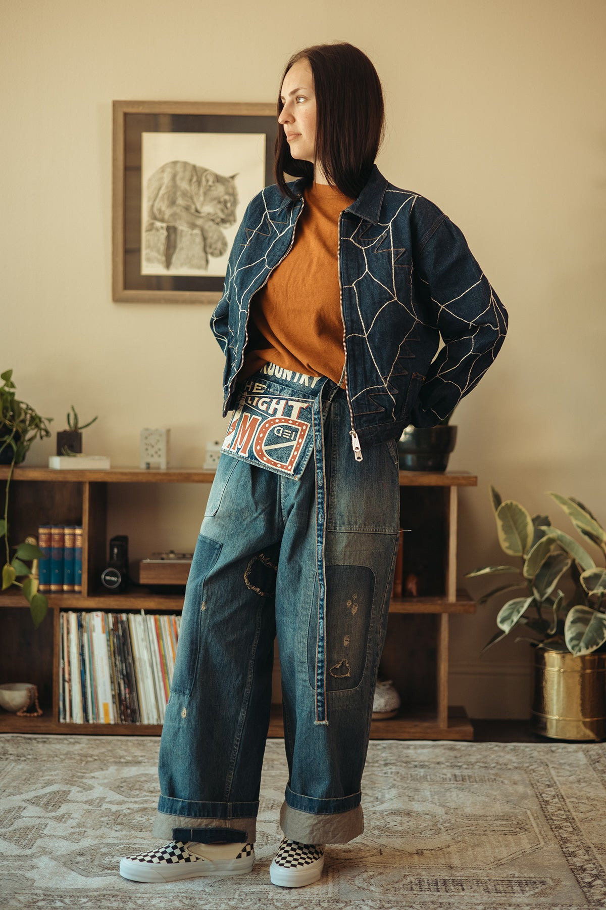 13oz Denim Blouson (KOUNTRY DREAM CATCH Remake) - Indigo - 4