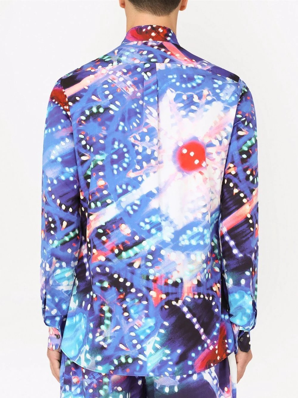 graphic-print long-sleeve shirt - 4