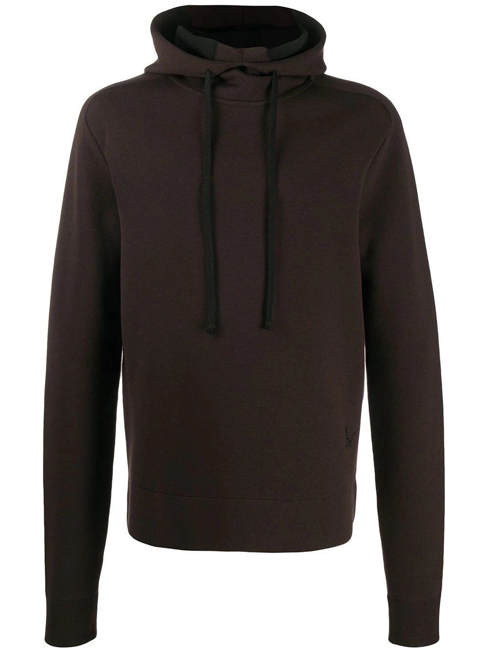 shawl neck hoodie - 1