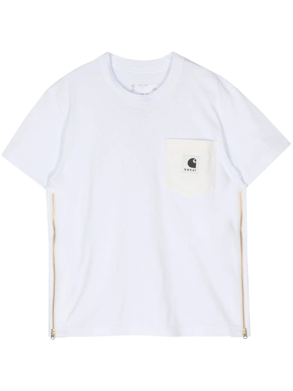 Sacai X Carhartt Wip Women T-Shirt With Logo - 1