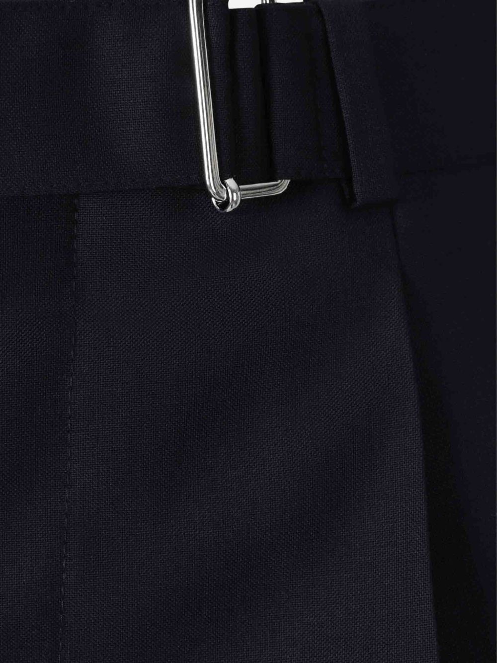 pleated belted trousers - 4