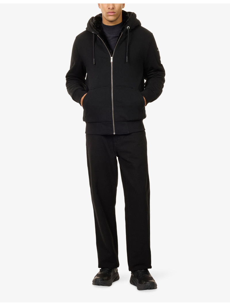 MOOSE KNUCKLES Classic Bunny Padded Cotton-Blend Hoody outlook