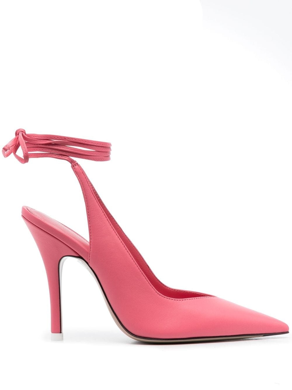 strap-detail pointed-toe pumps - 1