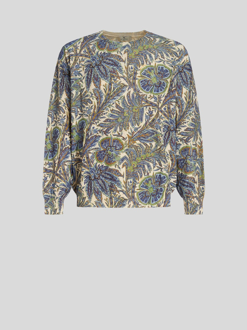 JUMPER WITH MACRO FLORAL DESIGNS 1