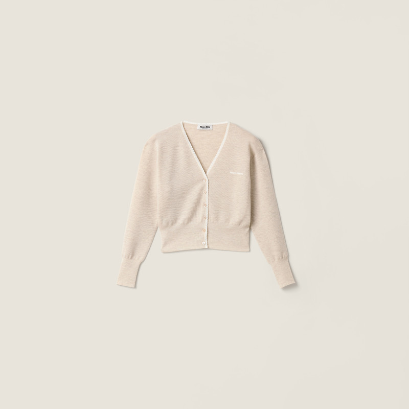 Cashmere cardigan 1